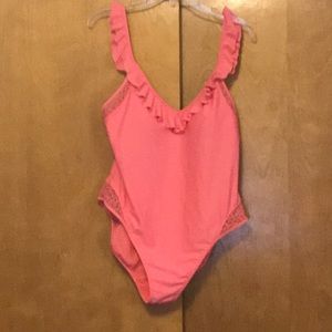 Pink no boundaries xl one piece bathing suit